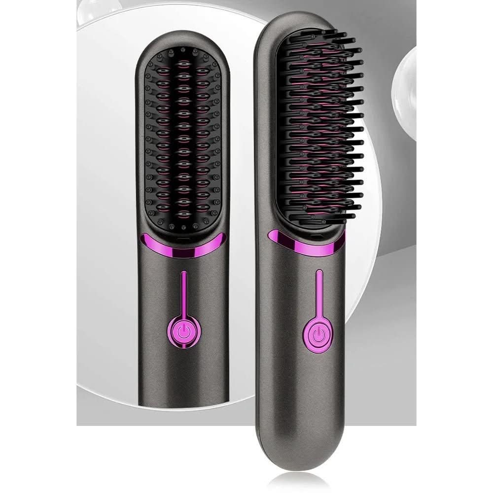 Tima Styler – Estilizador de cepillo alisador inalámbrico para cabello liso en cualquier lugar
