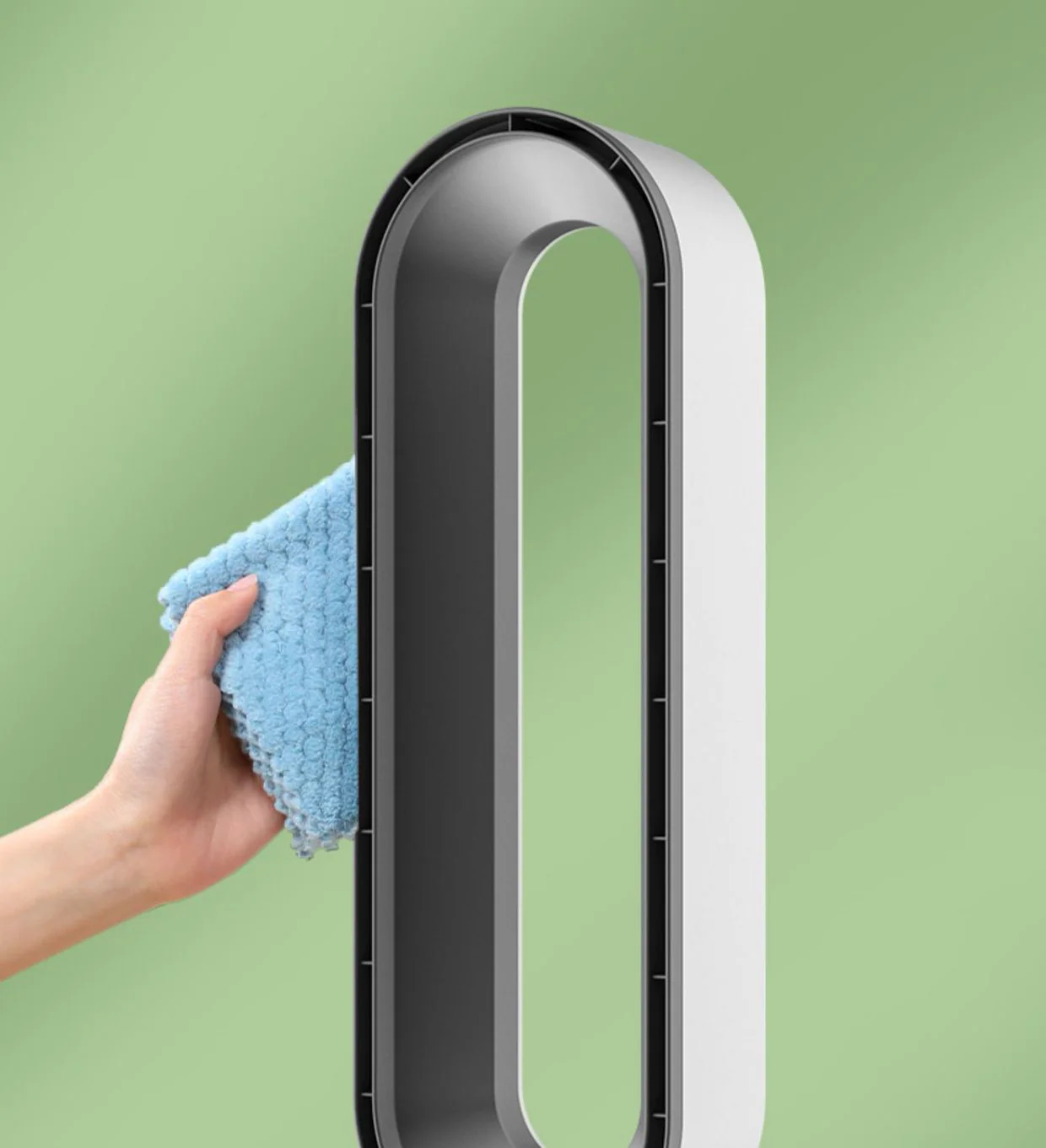 Brisa | Ventilador silencioso 3 en 1 sin aspas, enfriador y purificador de aire