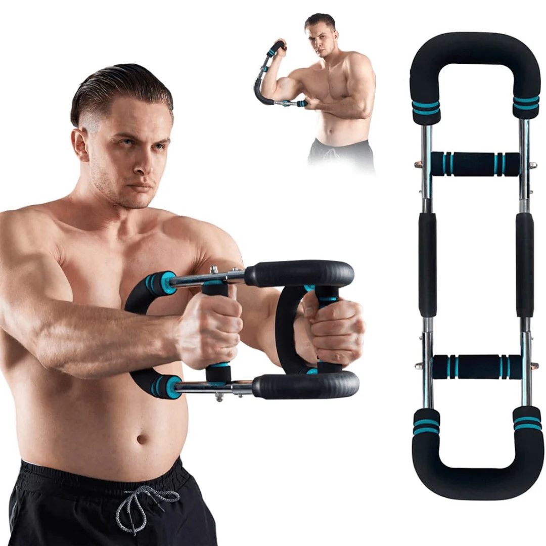 Twisterflex – Barra de entrenamiento ajustable para entrenamiento muscular específico de brazos y pecho