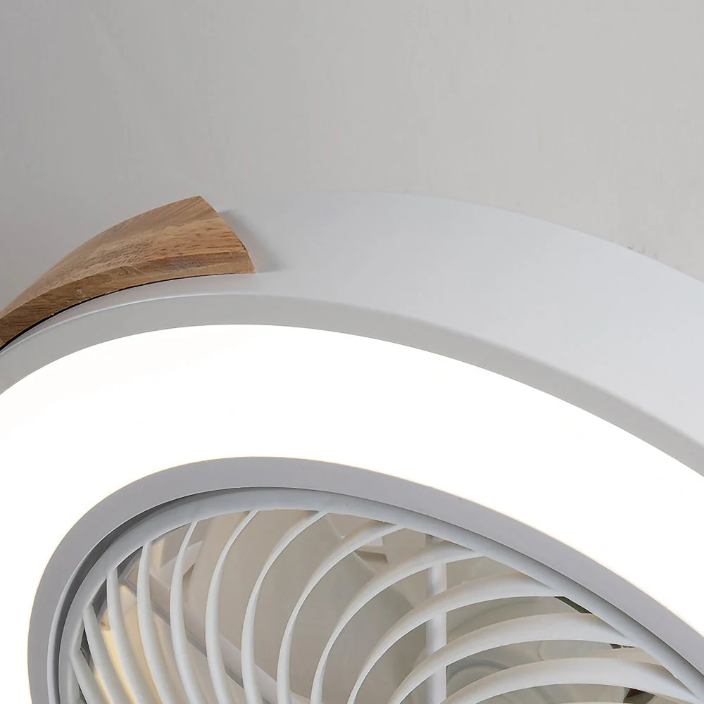 Ventilador de techo ArborLux Timber con luz LED de bajo consumo energético