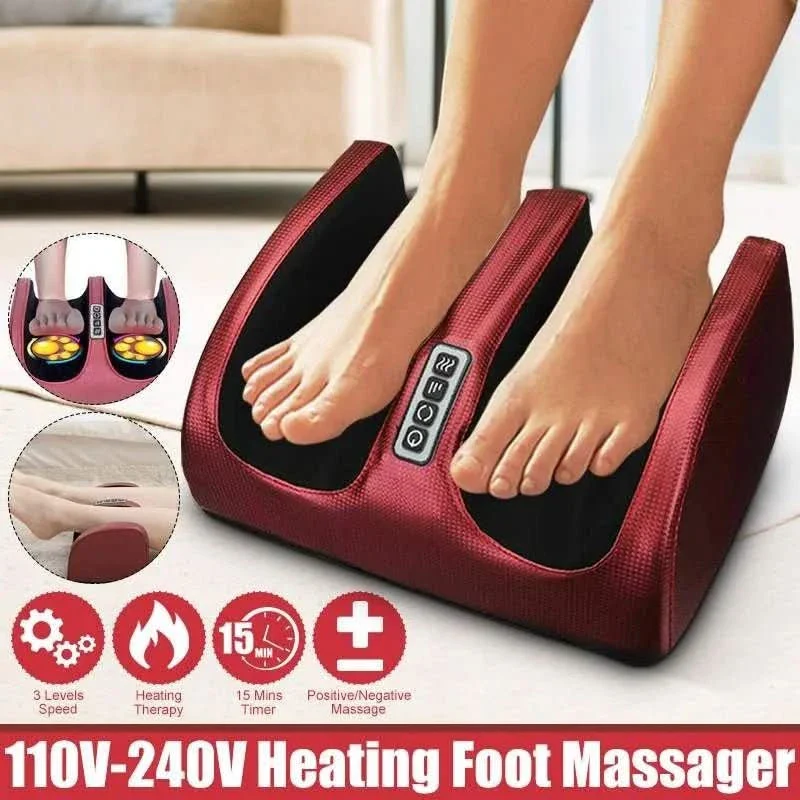 Soothestep – Masajeador de pies Shiatsu de lujo con función de calor | 12 bolas de masaje 3D y temporizador