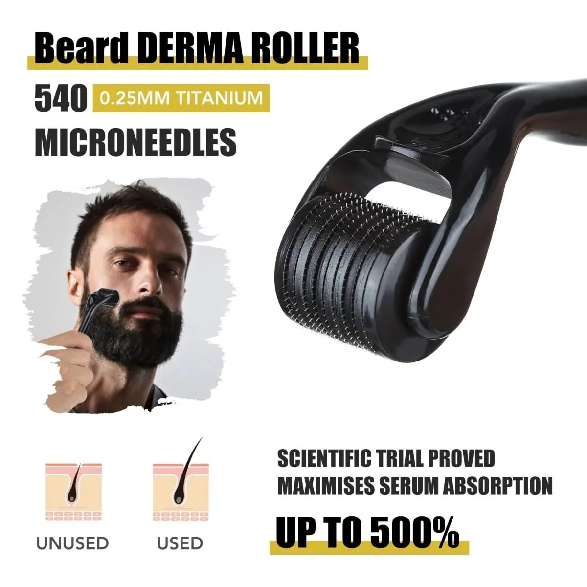 Bartboost – Kit para el crecimiento de la barba para una barba sana y fuerte