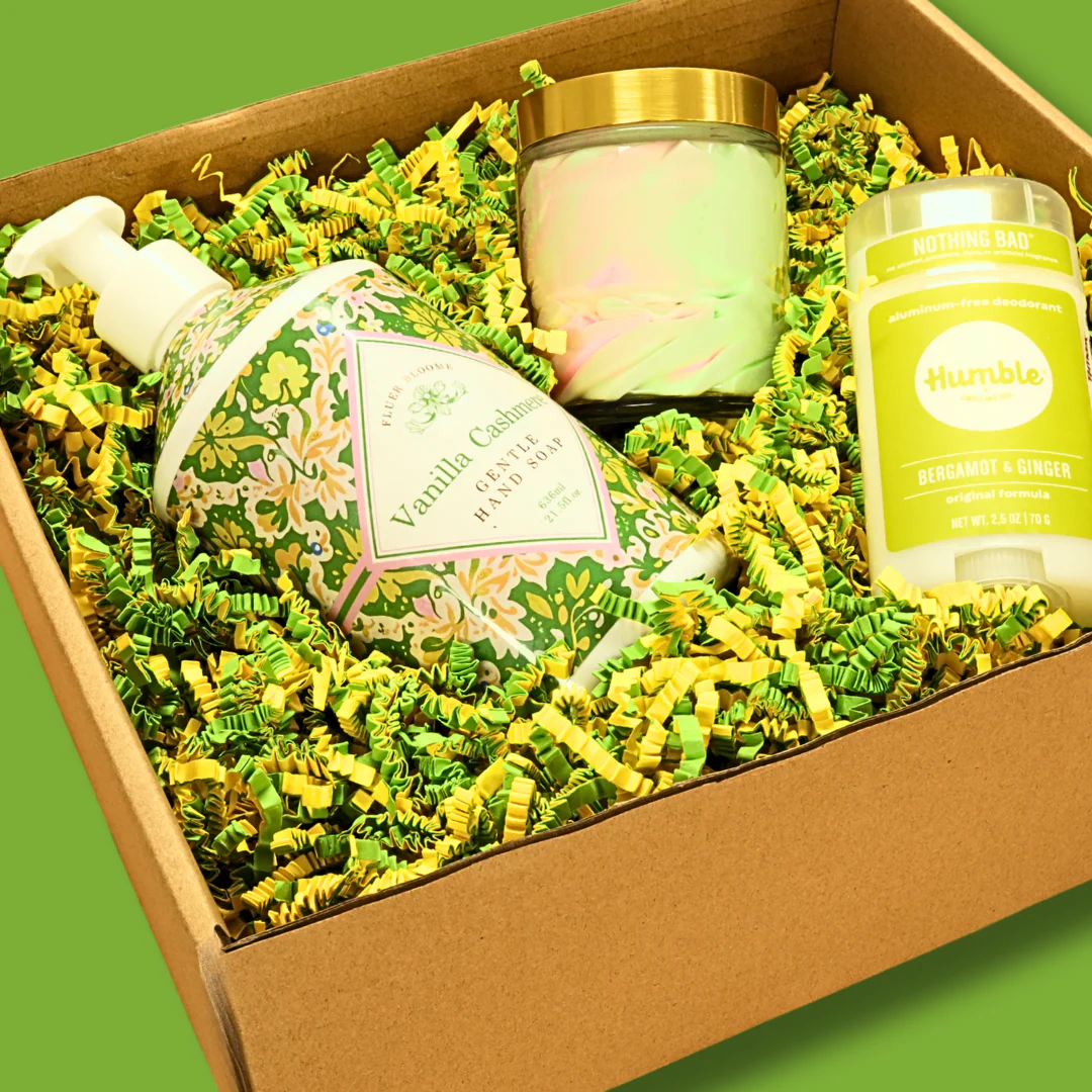 Mixed Yellow & Green Crinkle Paper | Premium Crinkle Cut Shredded Paper for Gifts & Packaging