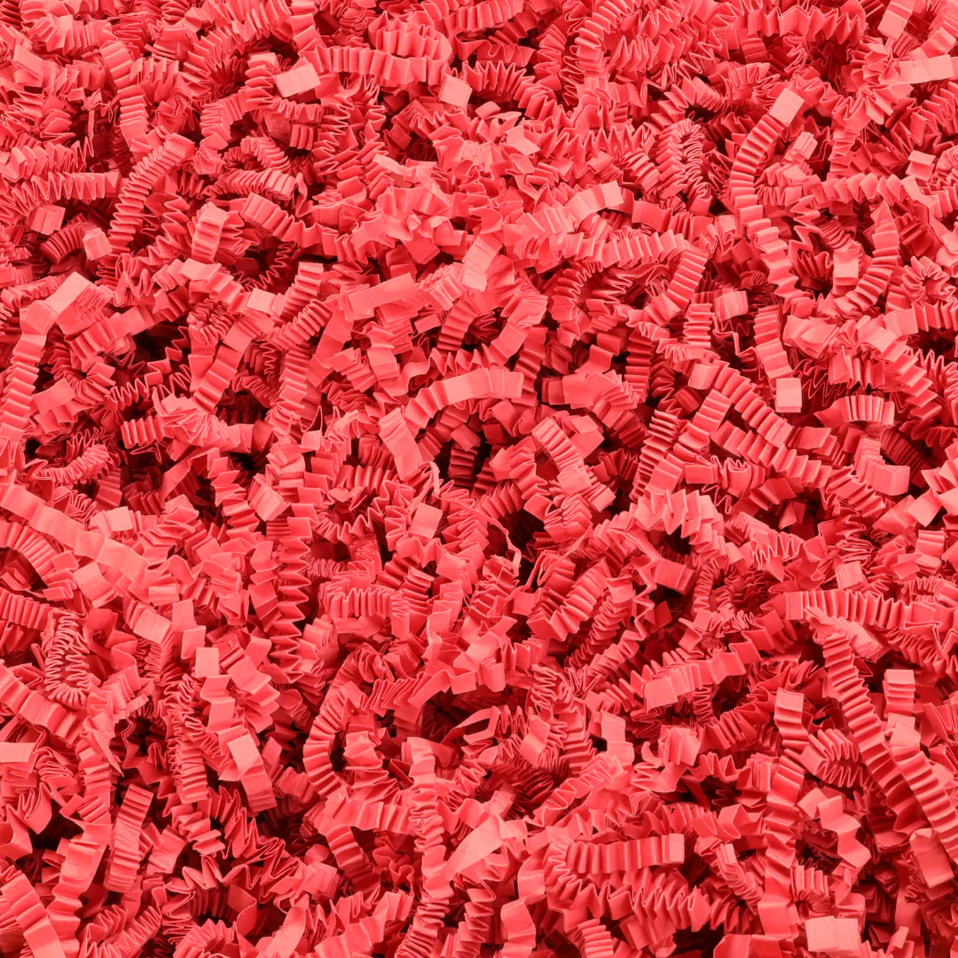 Pink Crinkle Paper Filler �C Premium Gift Basket Filler & Shredded Paper for Gifts | Made in USA