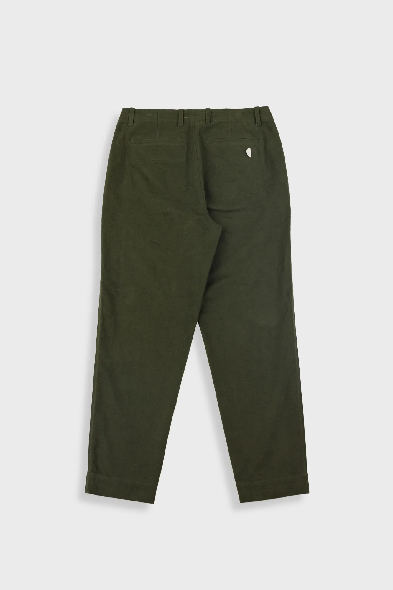 ASSEMBLY PANT - DARK OLIVE MOLESKIN