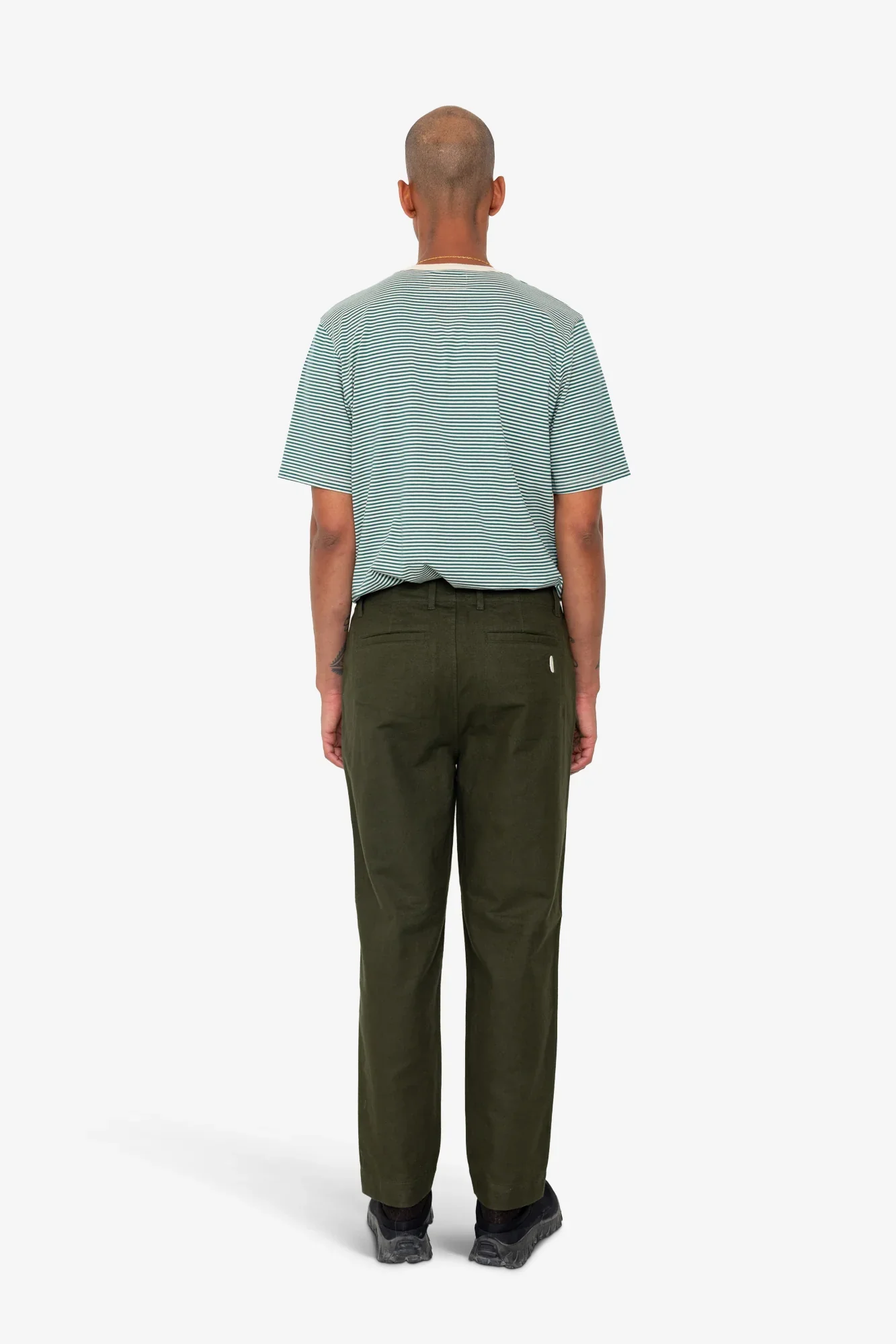 ASSEMBLY PANT - DARK OLIVE MOLESKIN