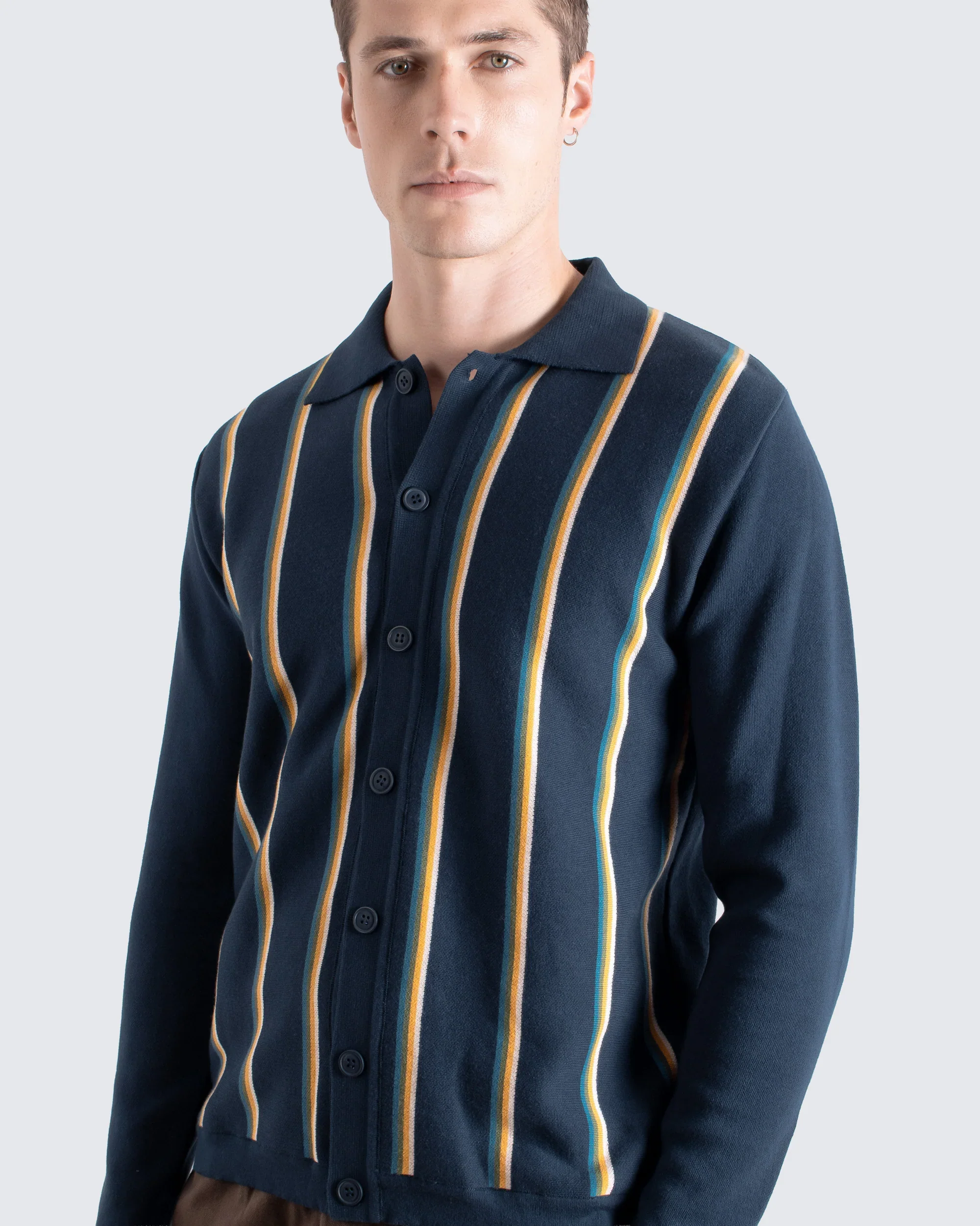 ZIGGER KNIT - KUKI NAVY