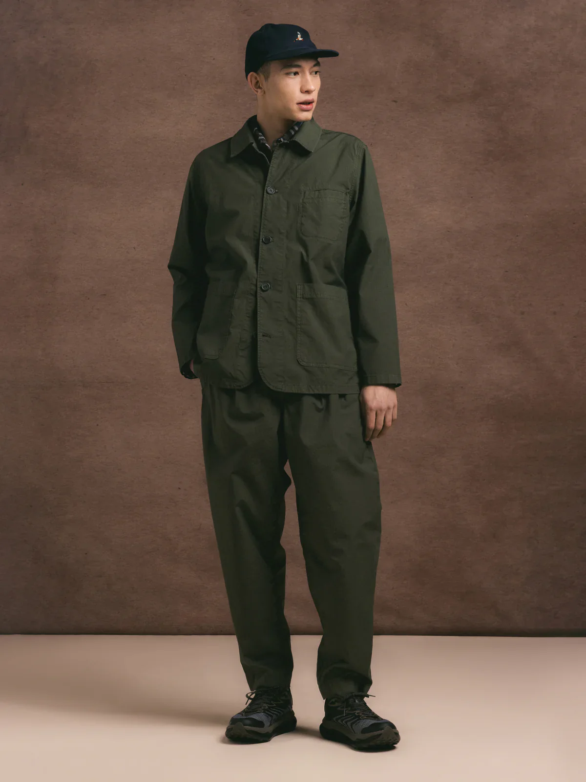 HUNTLY JACKET - OLIVE