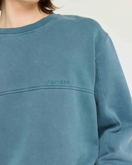 PARK AVENUE SWEATER - DARK GREEN