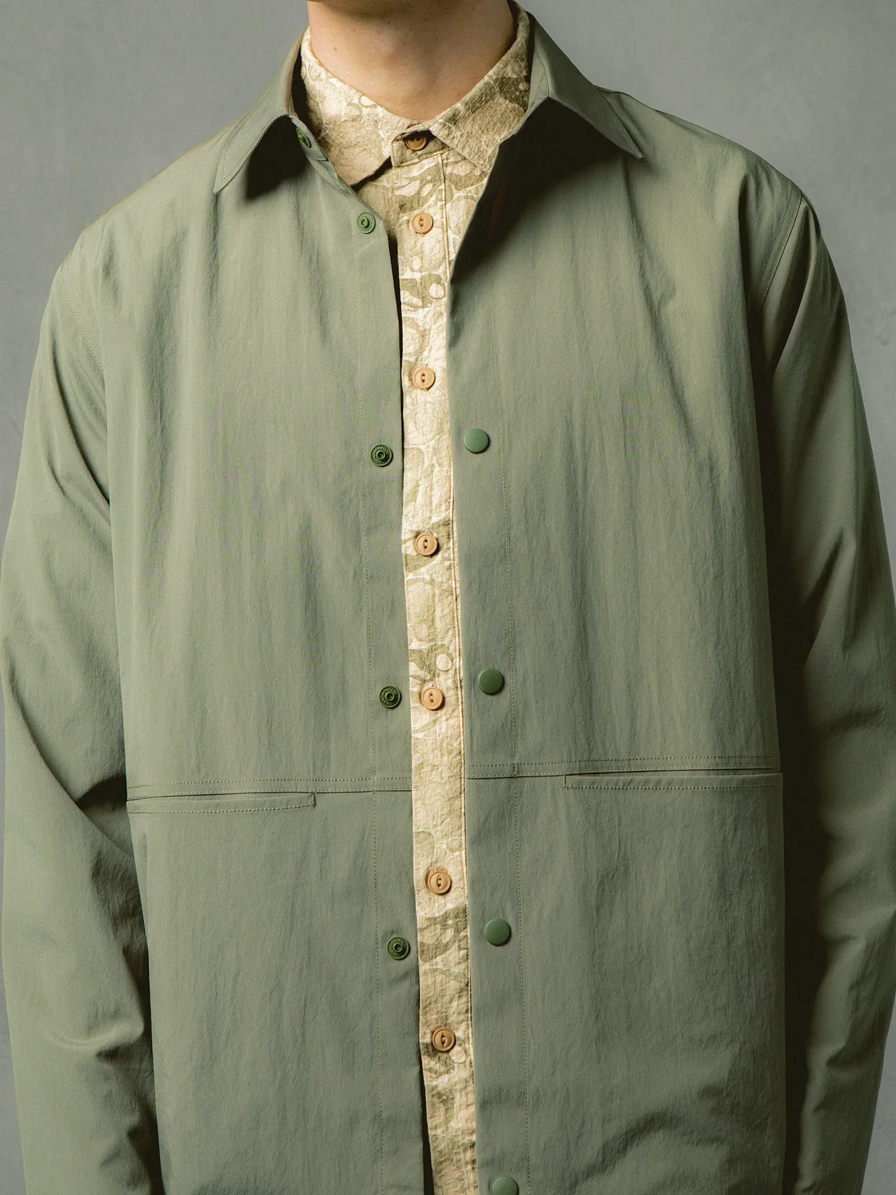 ARMADALE COACH JACKET - OLIVE 37.5 TECHNOLOGY