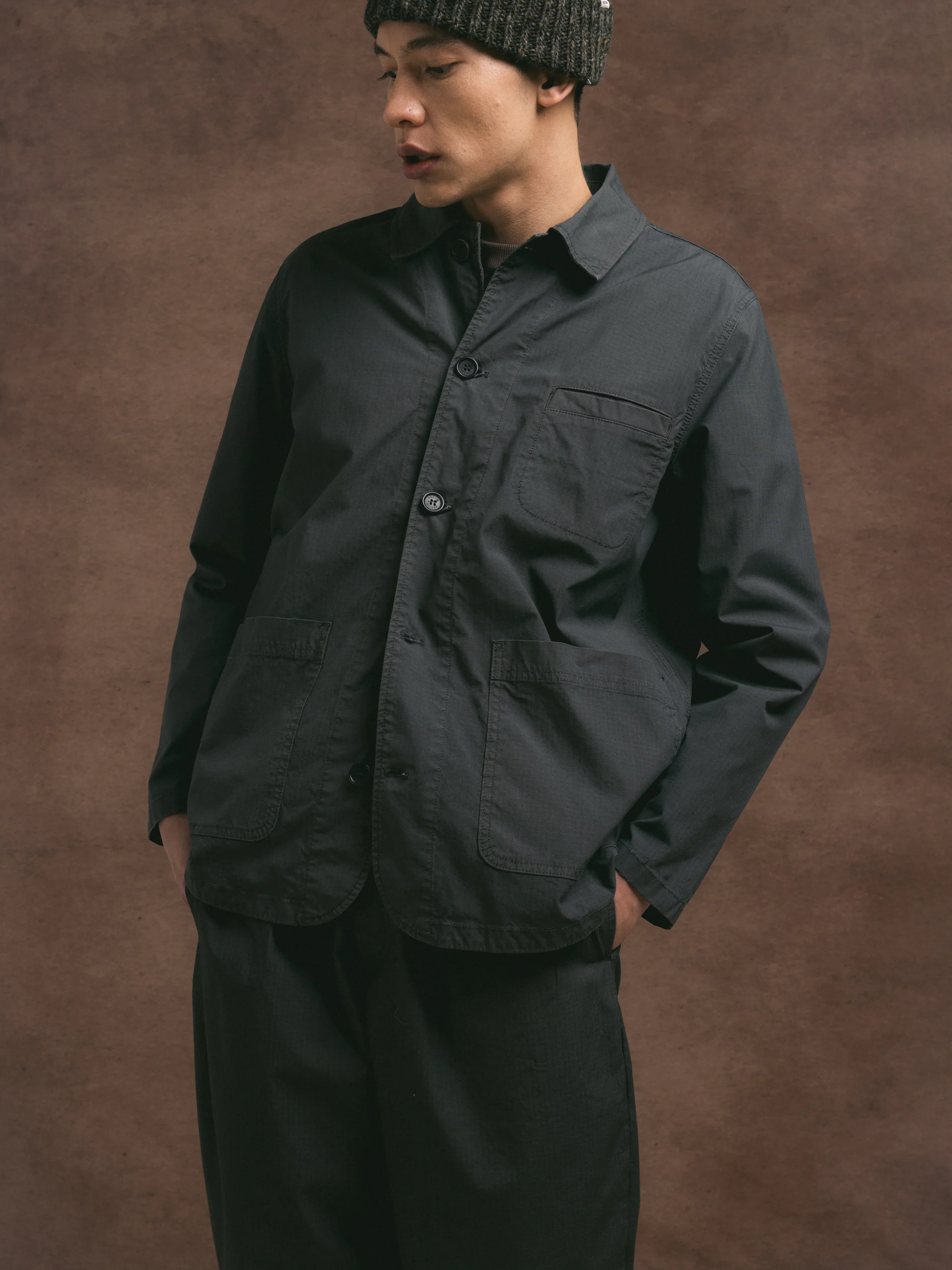 HUNTLY JACKET - CHARCOAL