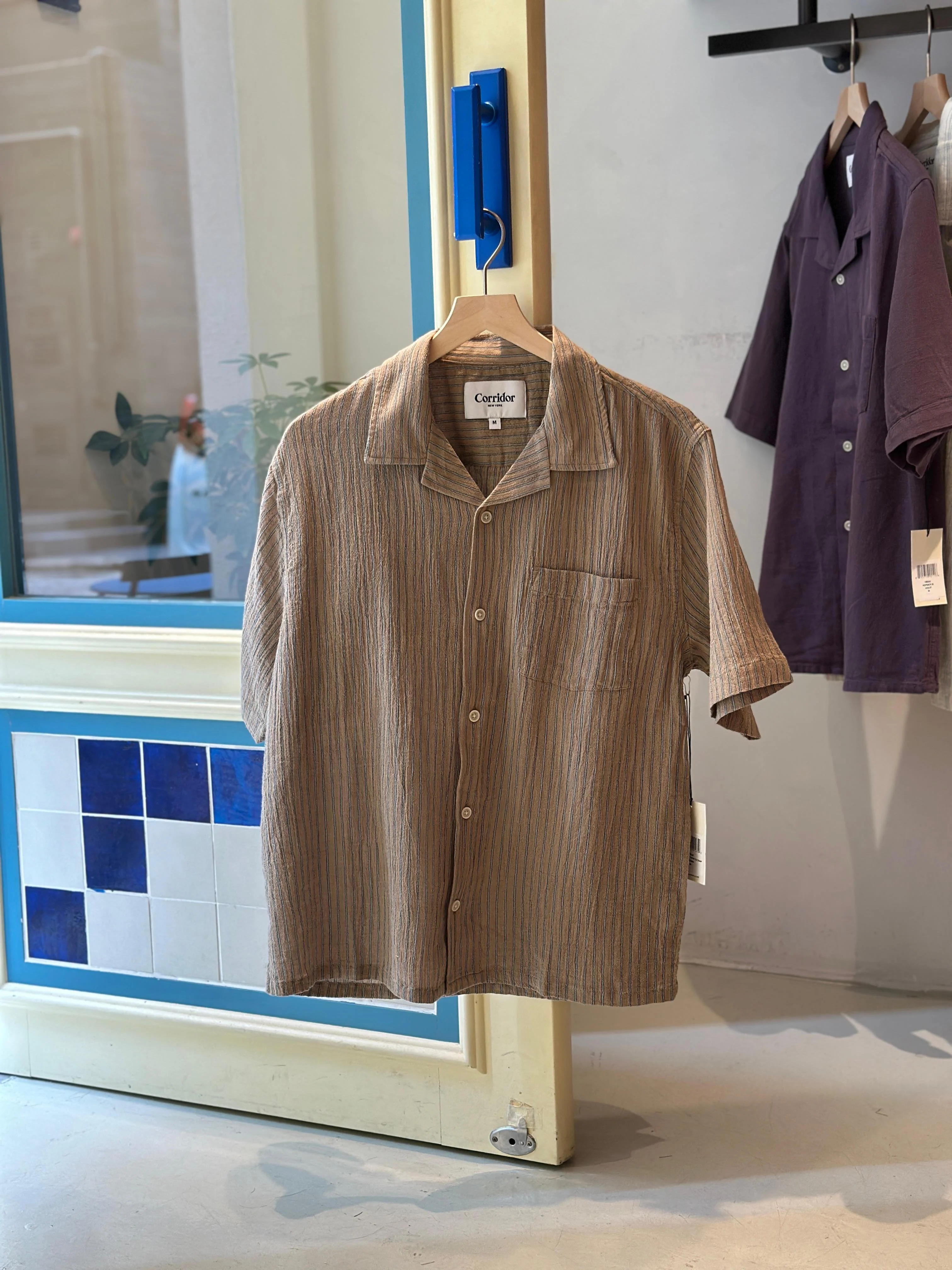 HIGH TWIST STRIPE SS CAMP