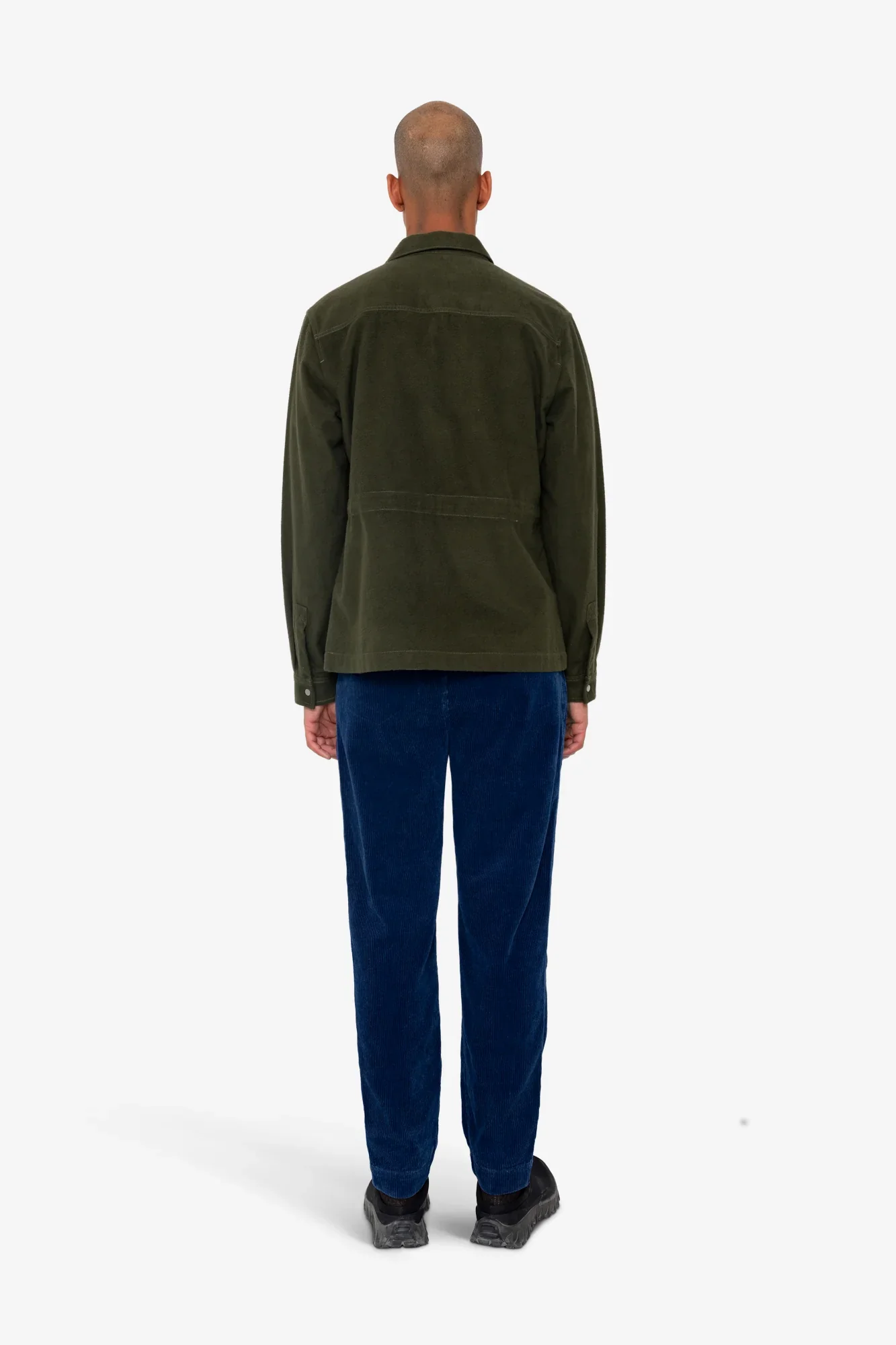 ASSEMBLY JACKET - DARK OLIVE MOLESKINE