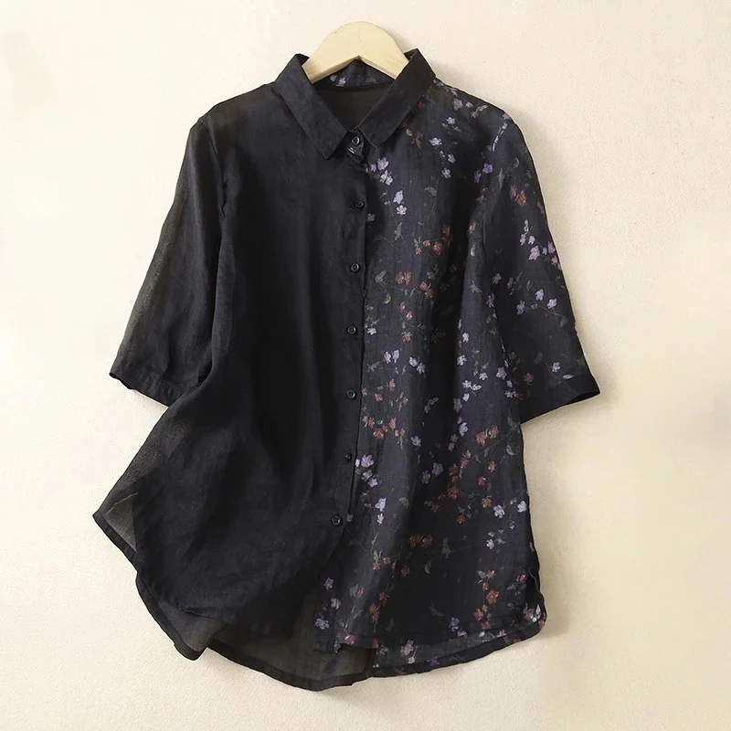 LIA LINEN SHIRT