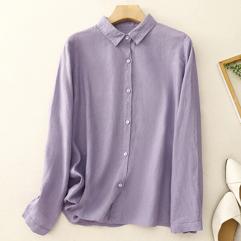 CLARA LINEN SHIRT