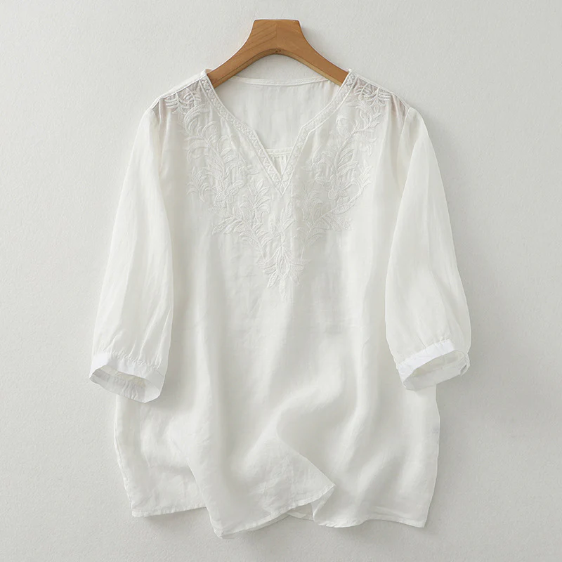 LILIA LINEN SHIRT