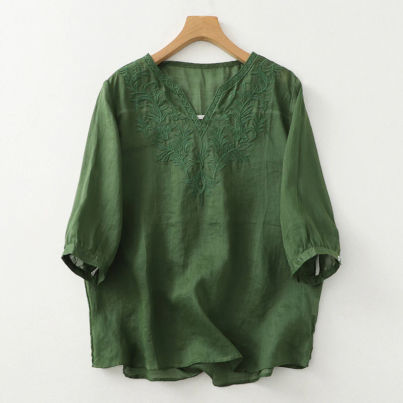 LILIA LINEN SHIRT