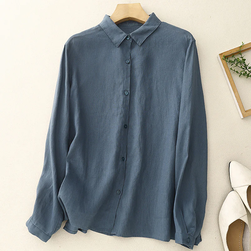 CLARA LINEN SHIRT