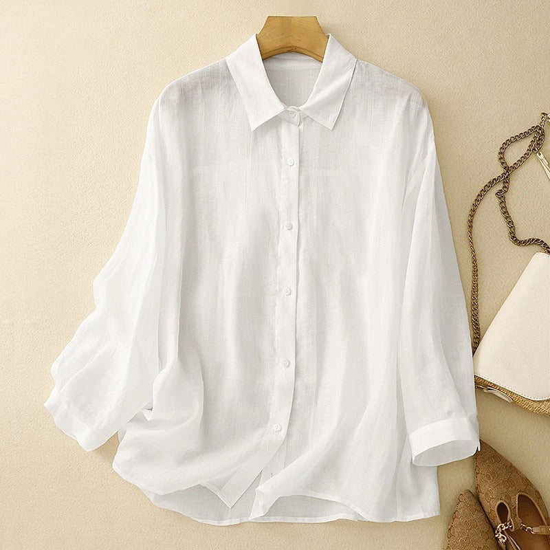 LUNA LINEN SHIRT