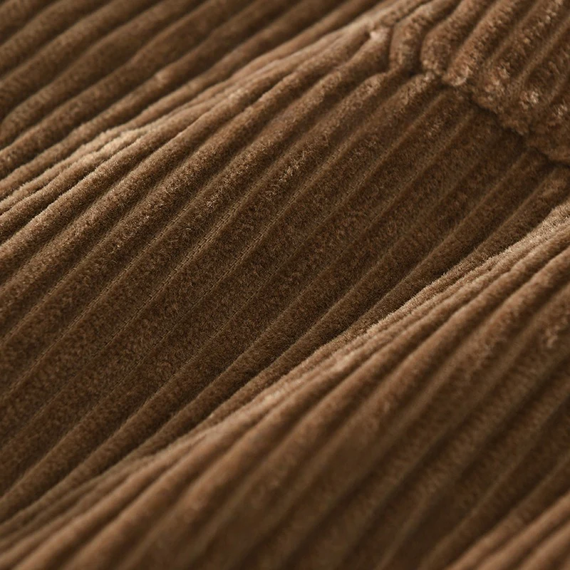 BROWN CORDUROY SHIRT