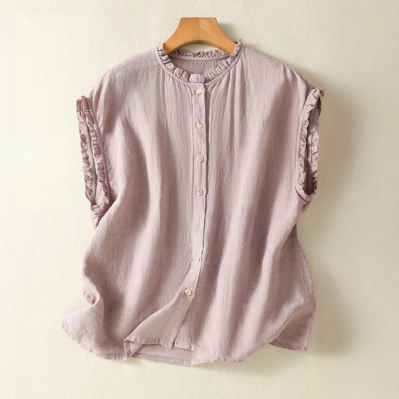 LISA  LINEN SHIRT