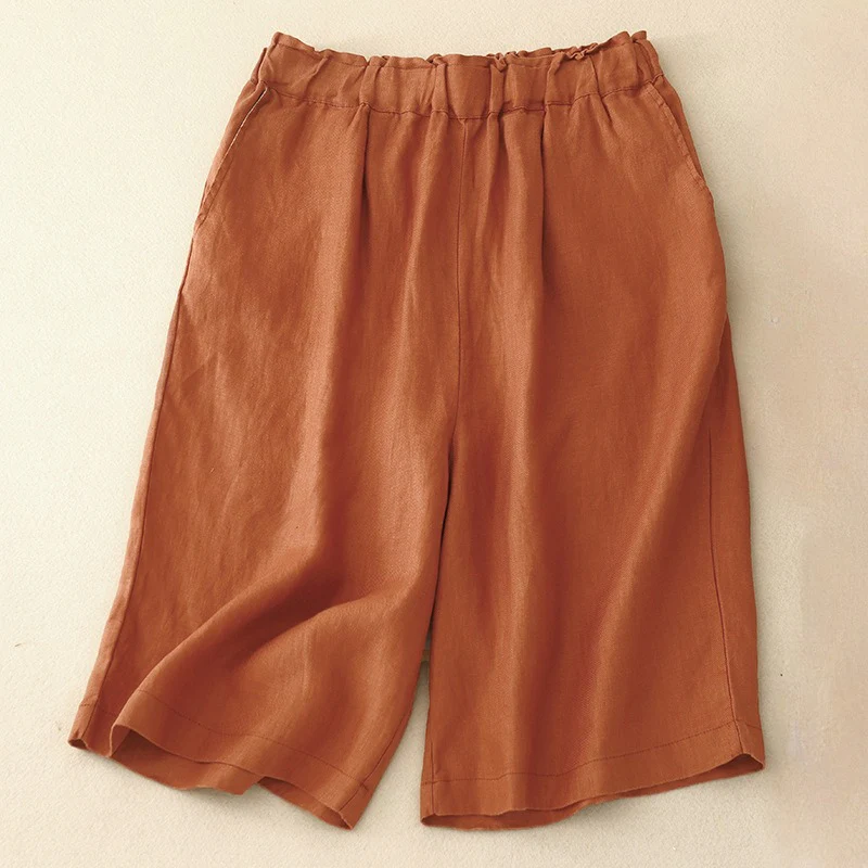 VIBENVEINS LINEN SHORTS