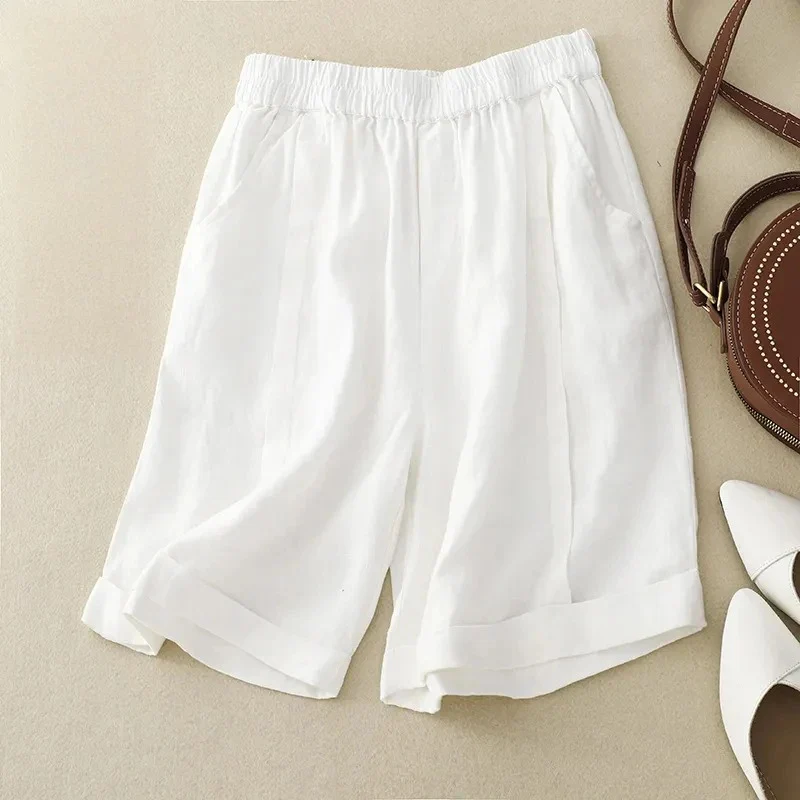 VIBENVEINS LINEN SHORTS