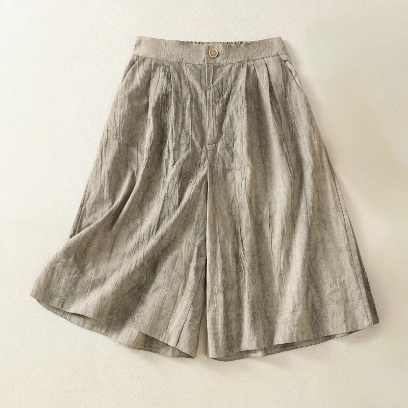VIBENVEINS LINEN SHORTS