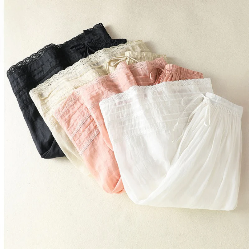 WHITE COTTON FLARED SKIRT