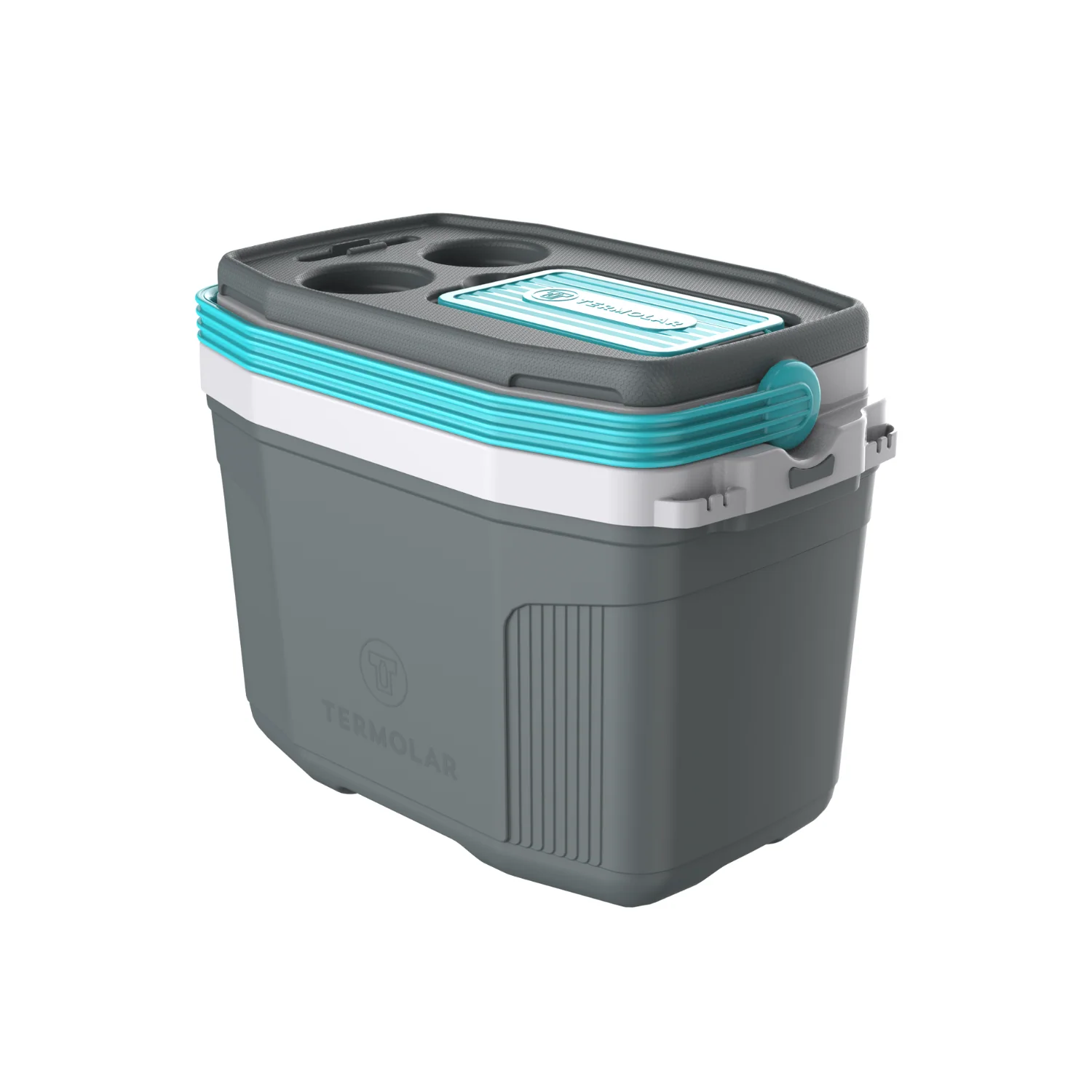 COOLER TERMOLAR 20LT GRIS/CELESTE