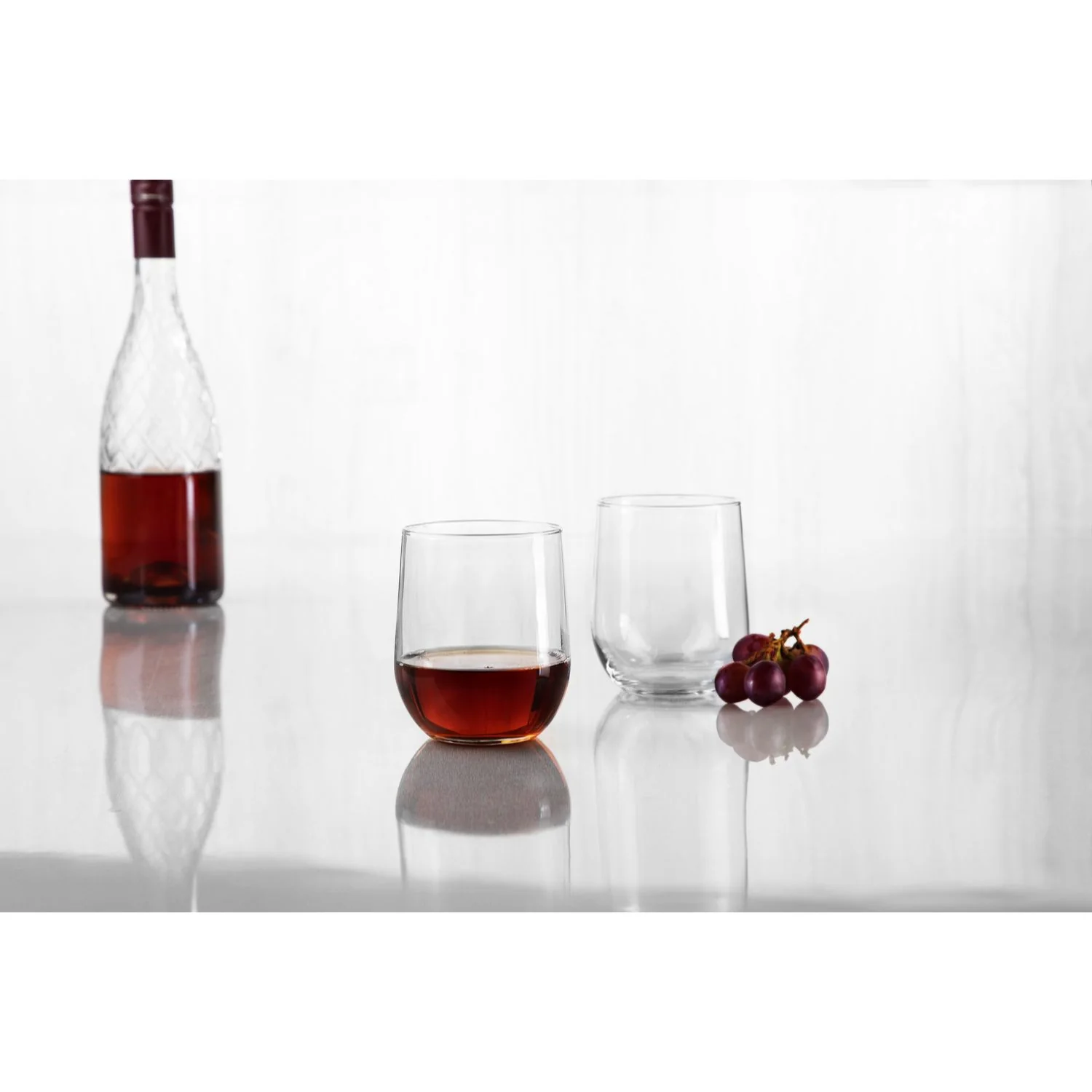 SET 4 VASOS STEMLESS 497ML