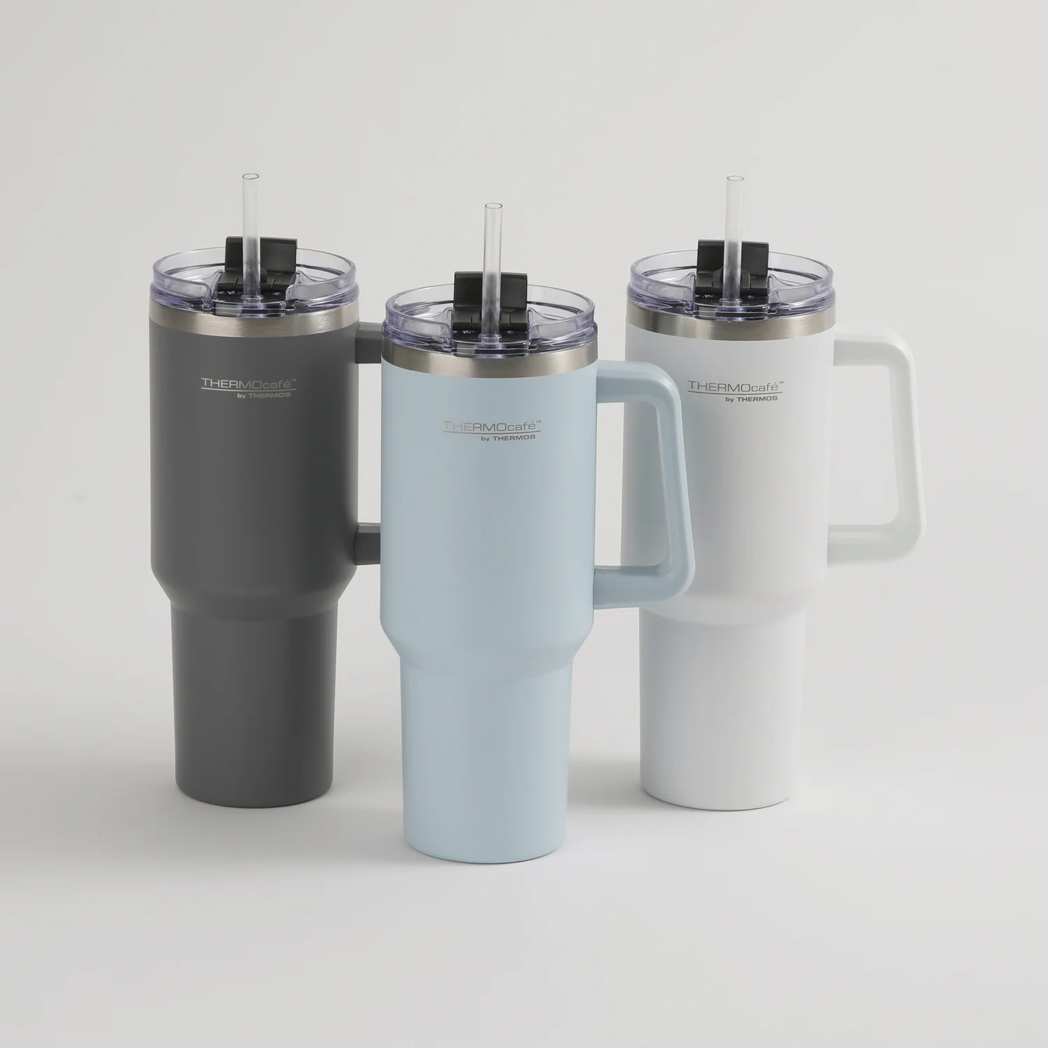 TERMO MUG QUENCHER ACERO INOX  1,2 LT GRIS