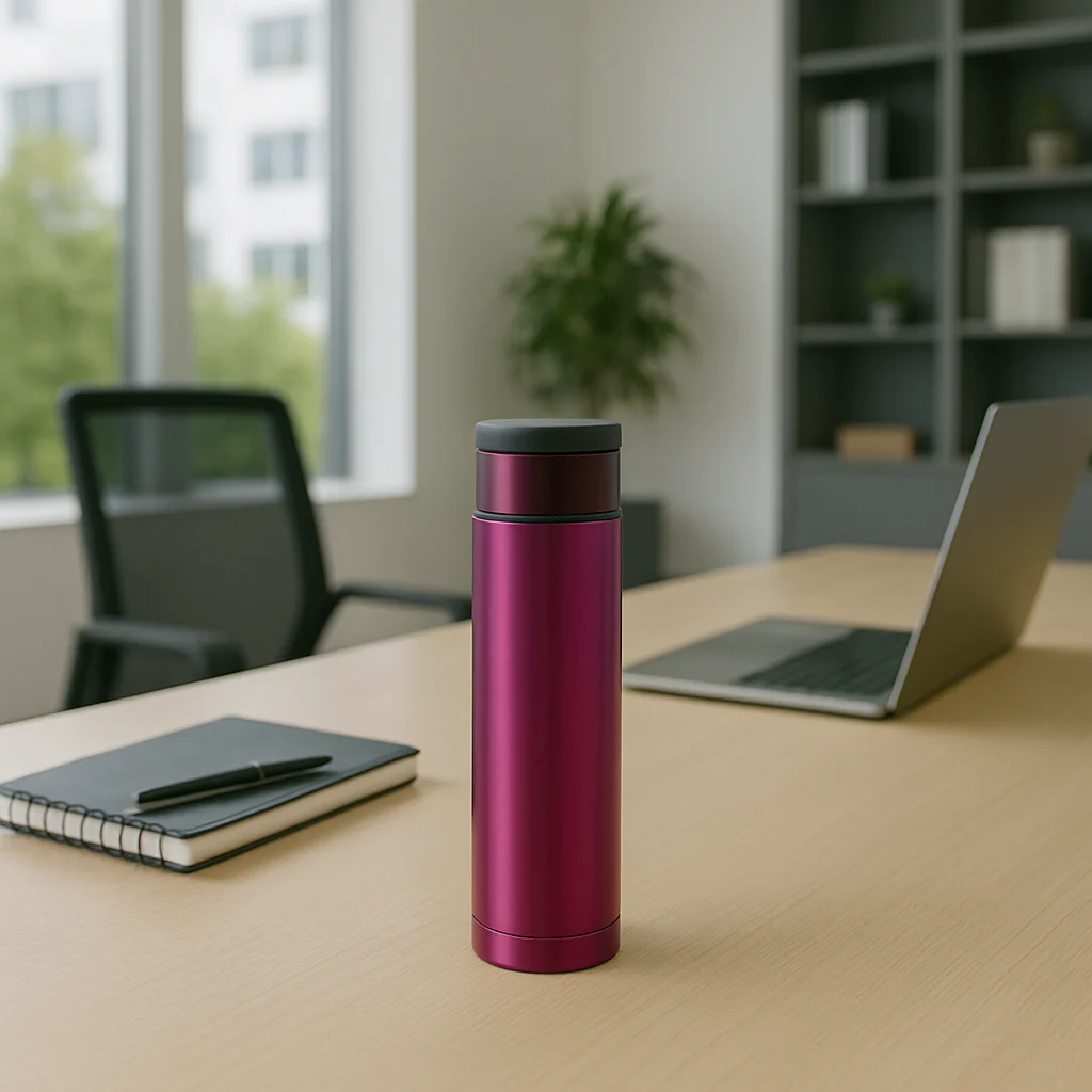 TERMO LÍQUIDO ACERO INOXIDABLE EVERYNIGHT PURPURA 1LT