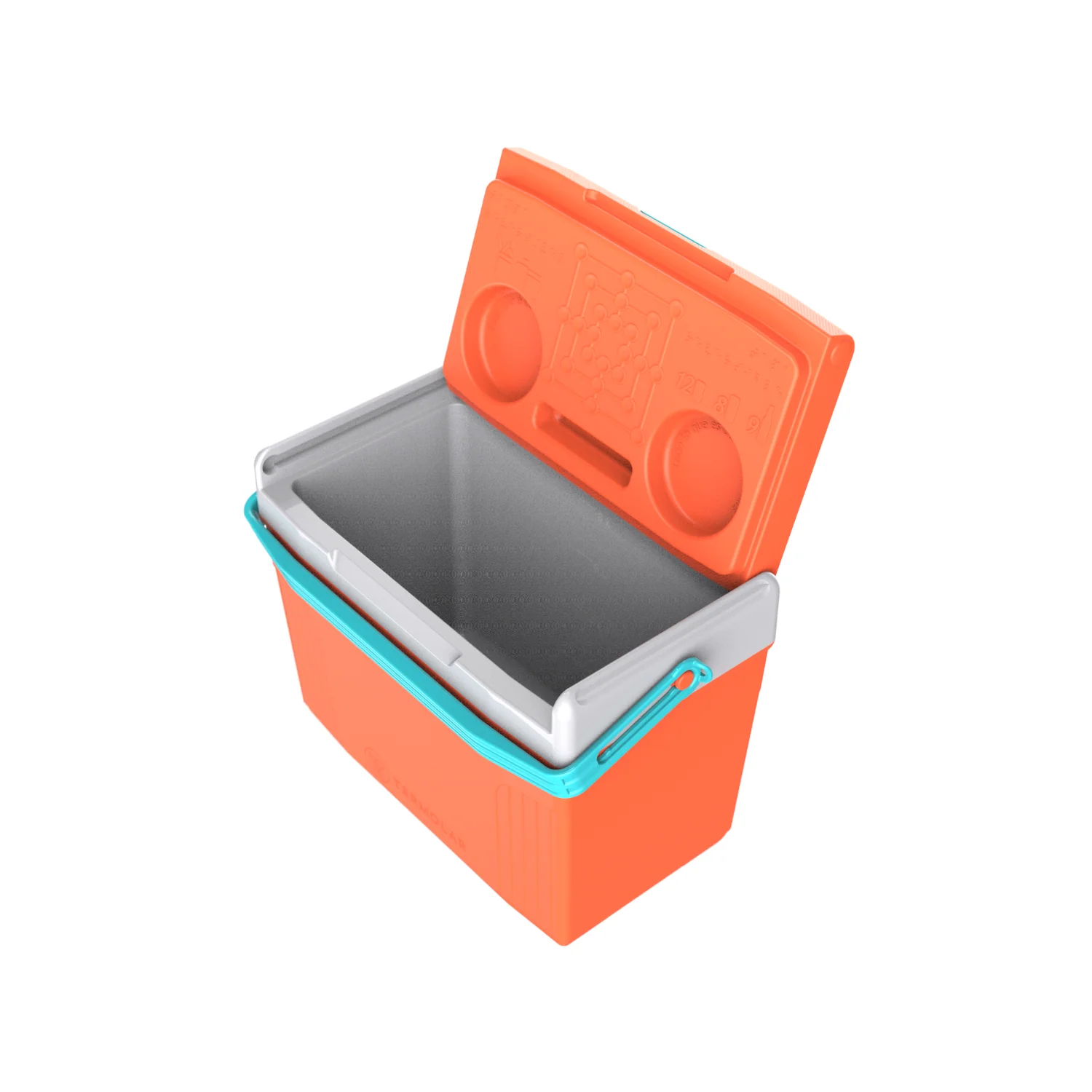 COOLER TERMOLAR 8LT NARANJO/CELESTE