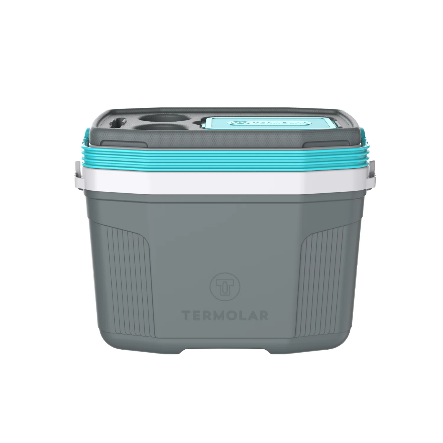 COOLER TERMOLAR 20LT GRIS/CELESTE