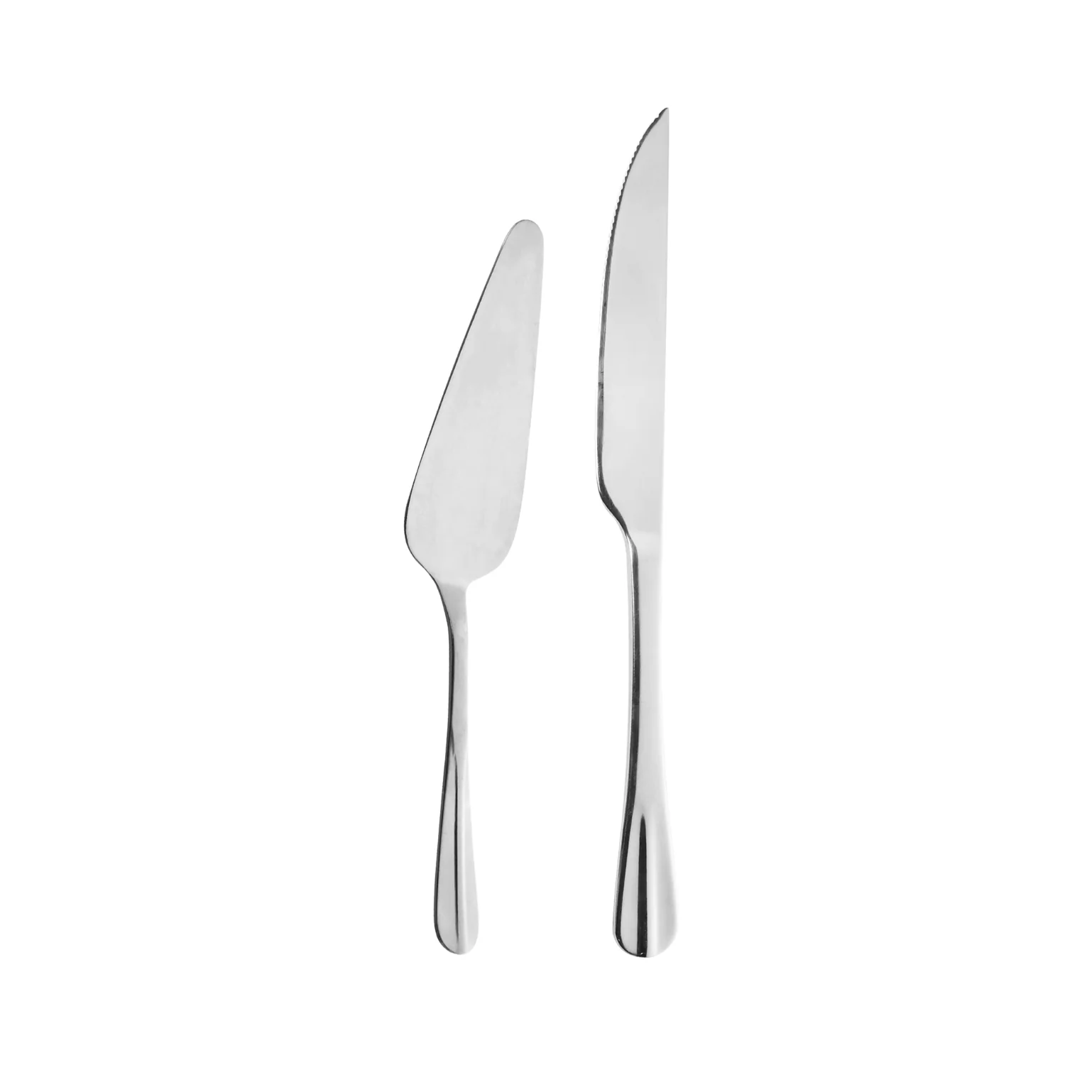 SET SERVICIO TORTA 2PZ ACERO INOXIDABLE