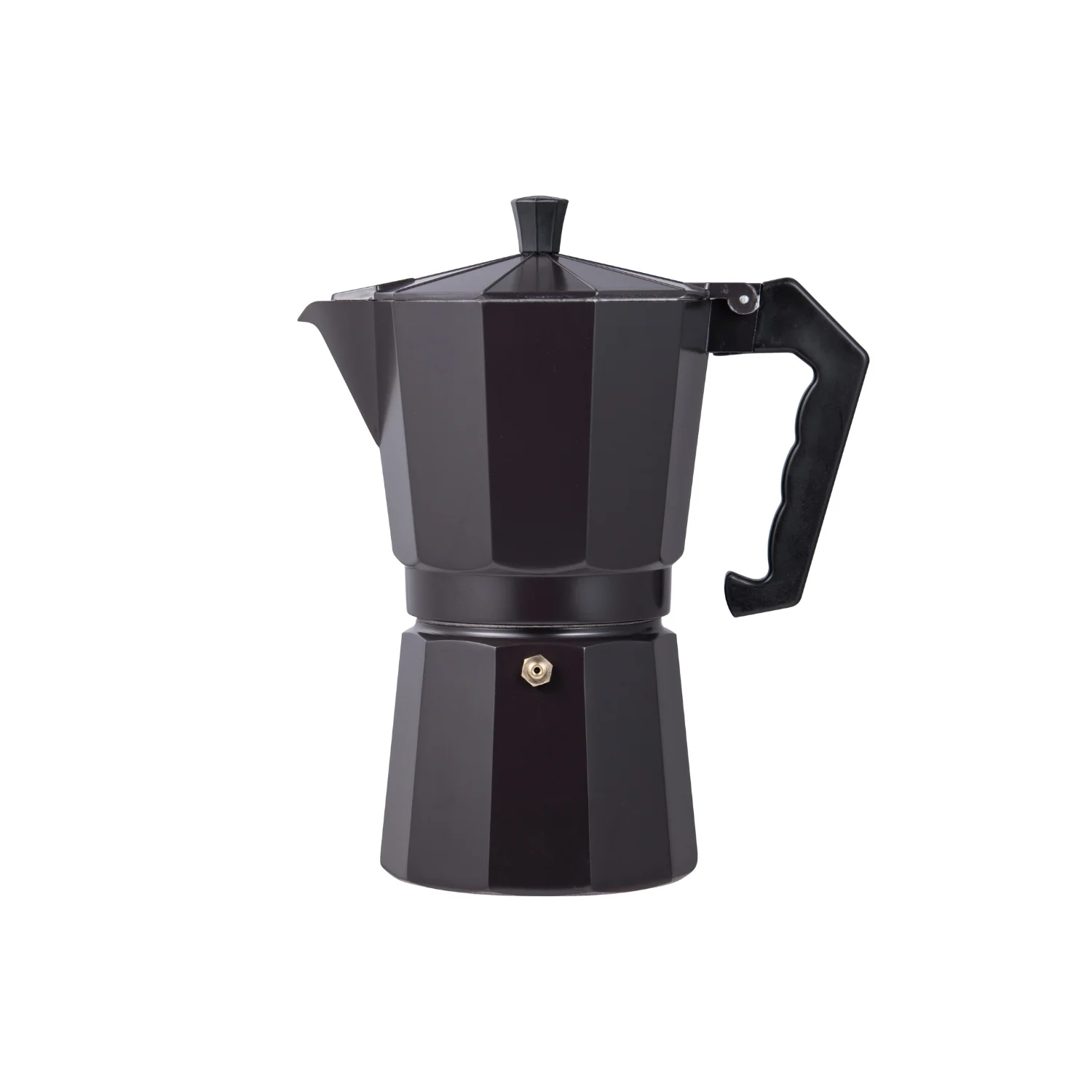 CAFETERA ITALIANA ALUMINIO 12 TAZAS CHARCOAL