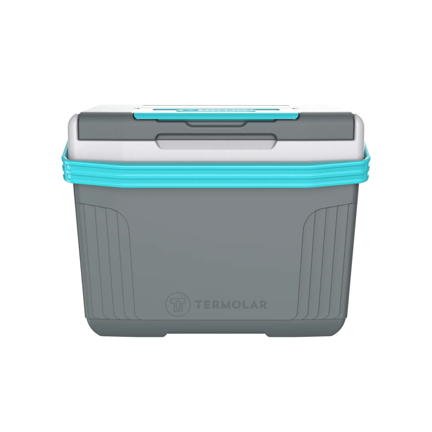 COOLER TERMOLAR 8LT GRIS/CELESTE