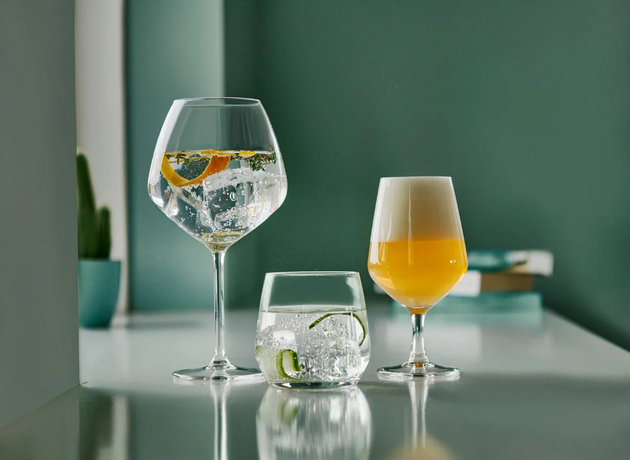 SET 6 COPAS GIN TONIC ENJOY THE MOMENT 750 ML