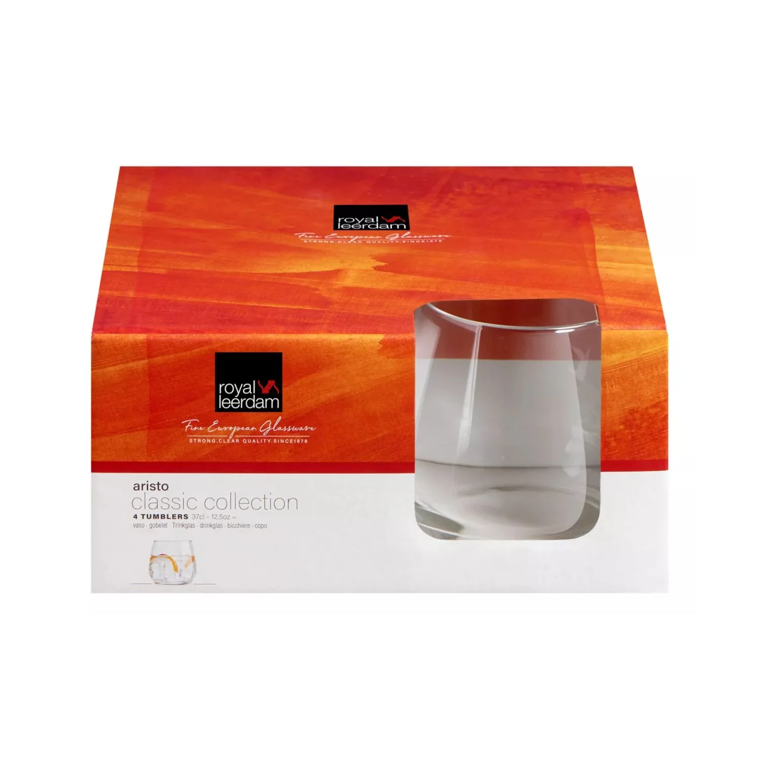SET 4 VASOS ARISTO 370 ML