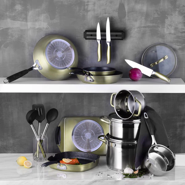 SET 4 PIEZAS UTENSILIOS DE COCINA MIDNIGHT