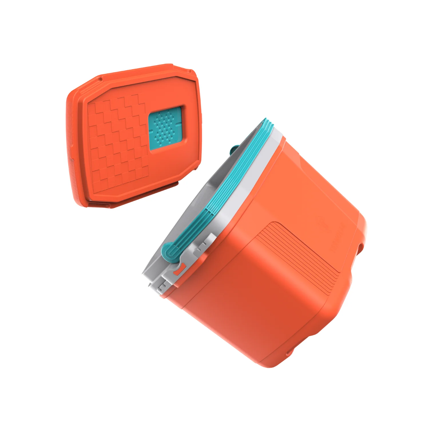 COOLER TERMOLAR 32LT NARANJO/CELESTE