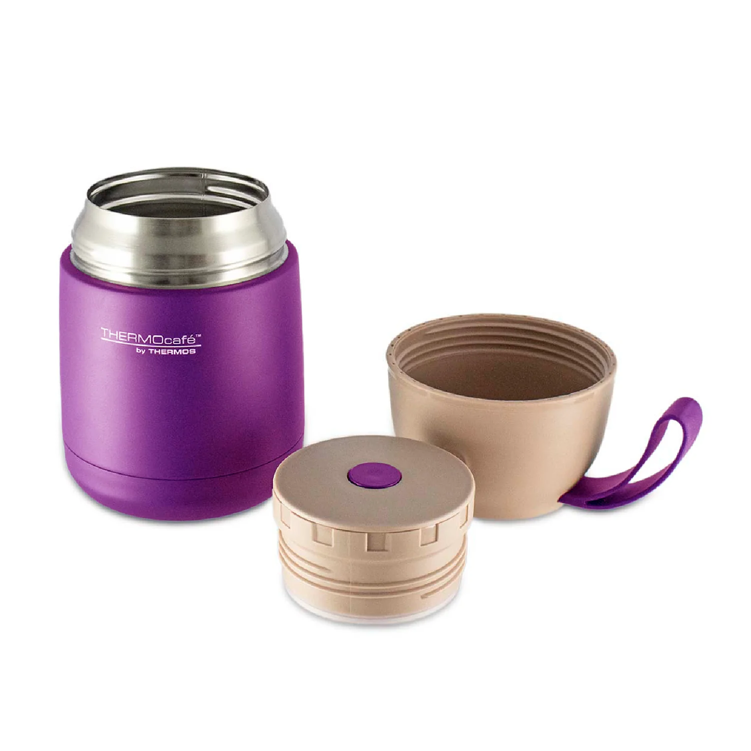 TERMO COMIDA ACERO COOL MORADO 450ML