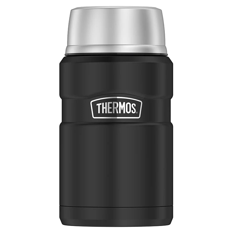 TERMO COMIDA 710ML KING ACERO INOX NEGRO