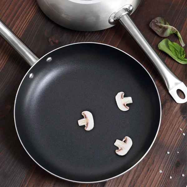 SET 2 SARTENES 20 Y 24CM ALUMINIO PRENSADO SILVER PRO CHEF