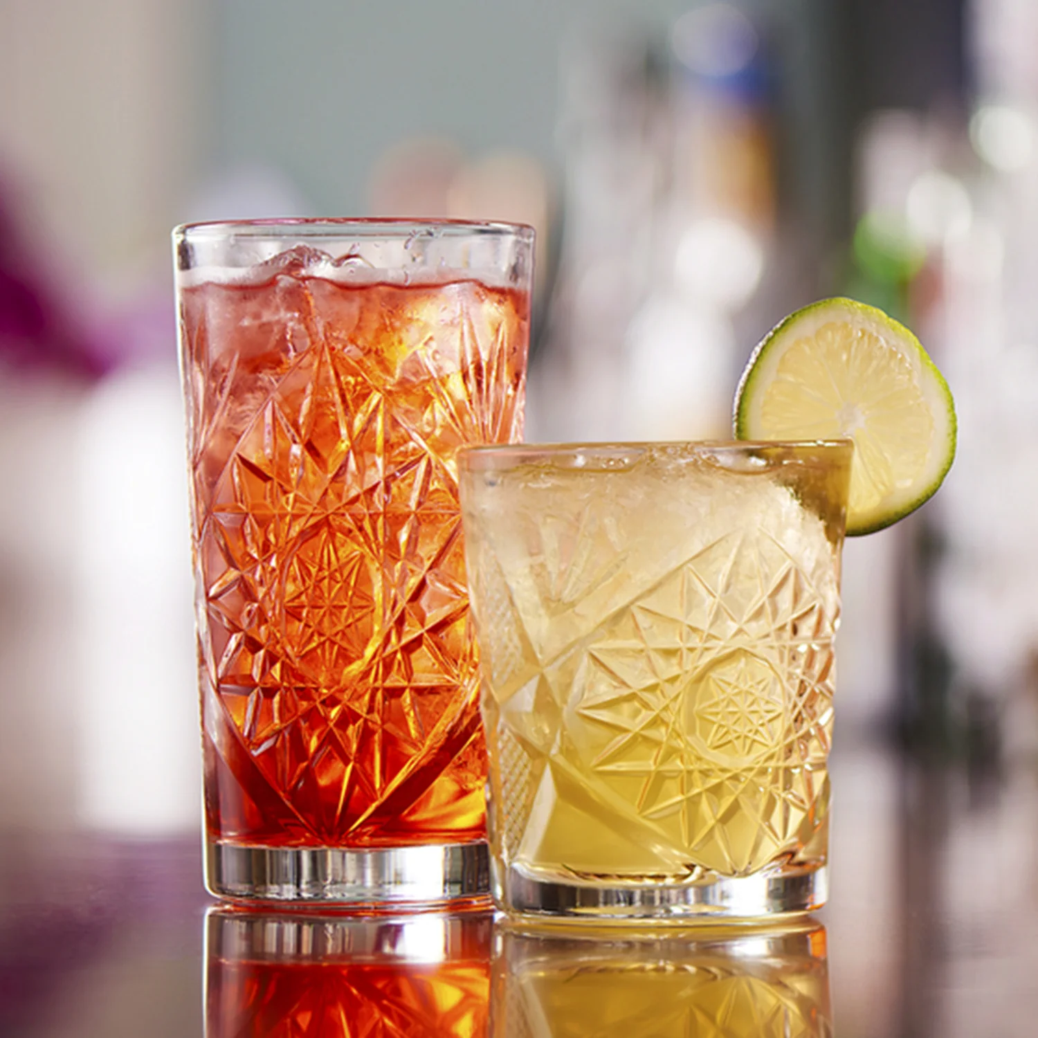 SET 4 VASOS CORTOS HOBSTAR 355ML