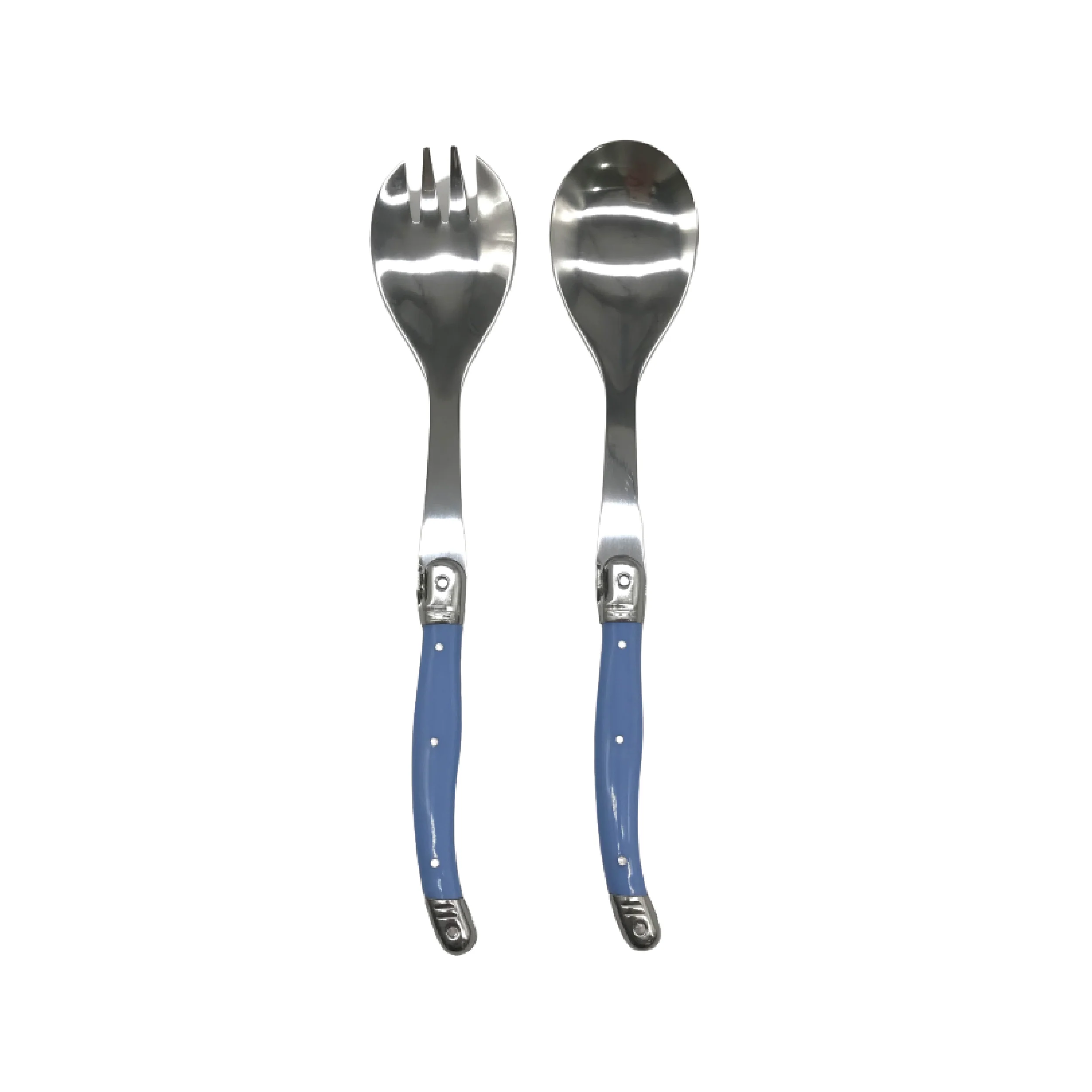 SET CUBIERTOS ENSALADA MONTPELLIER  AZUL