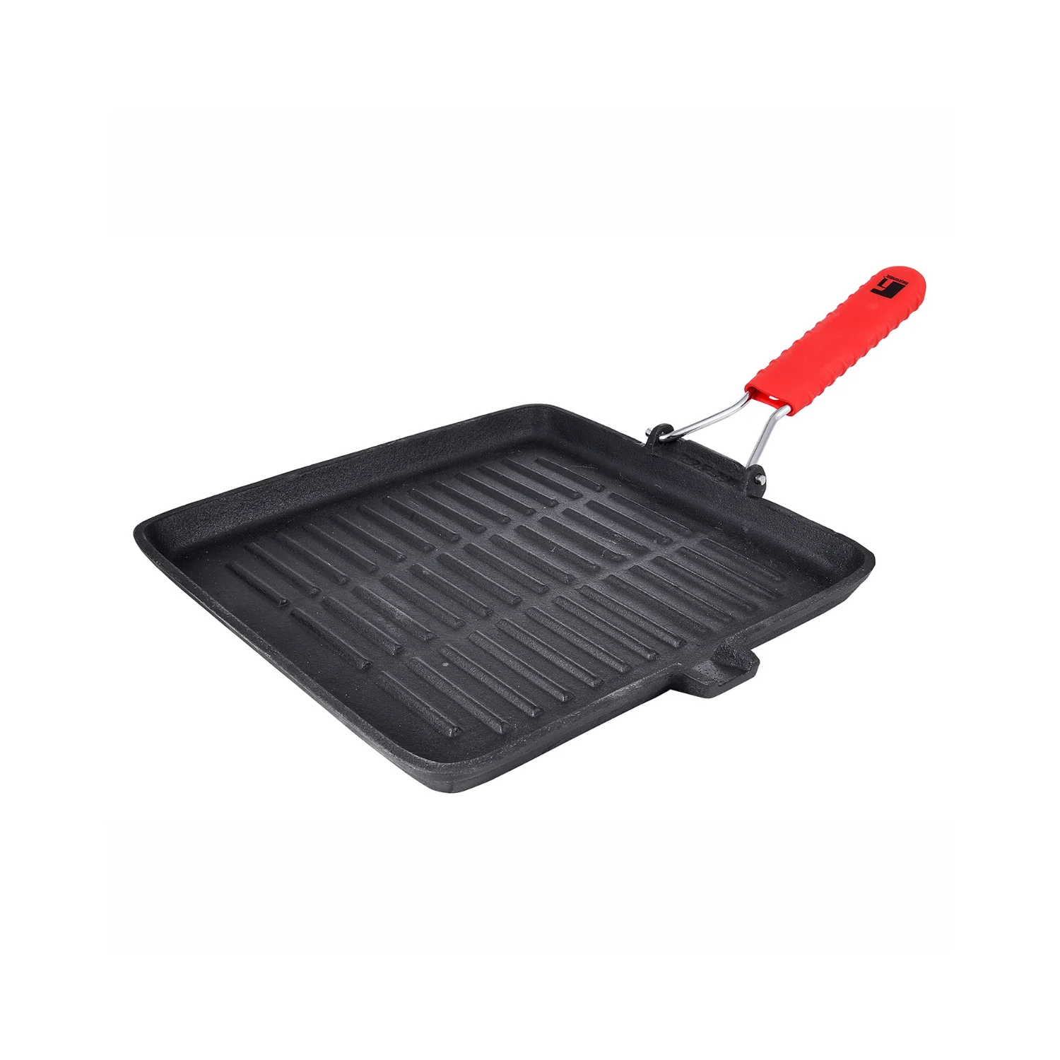 ASADOR CUADRADO 26CM HIERRO FUNDIDO BBQ
