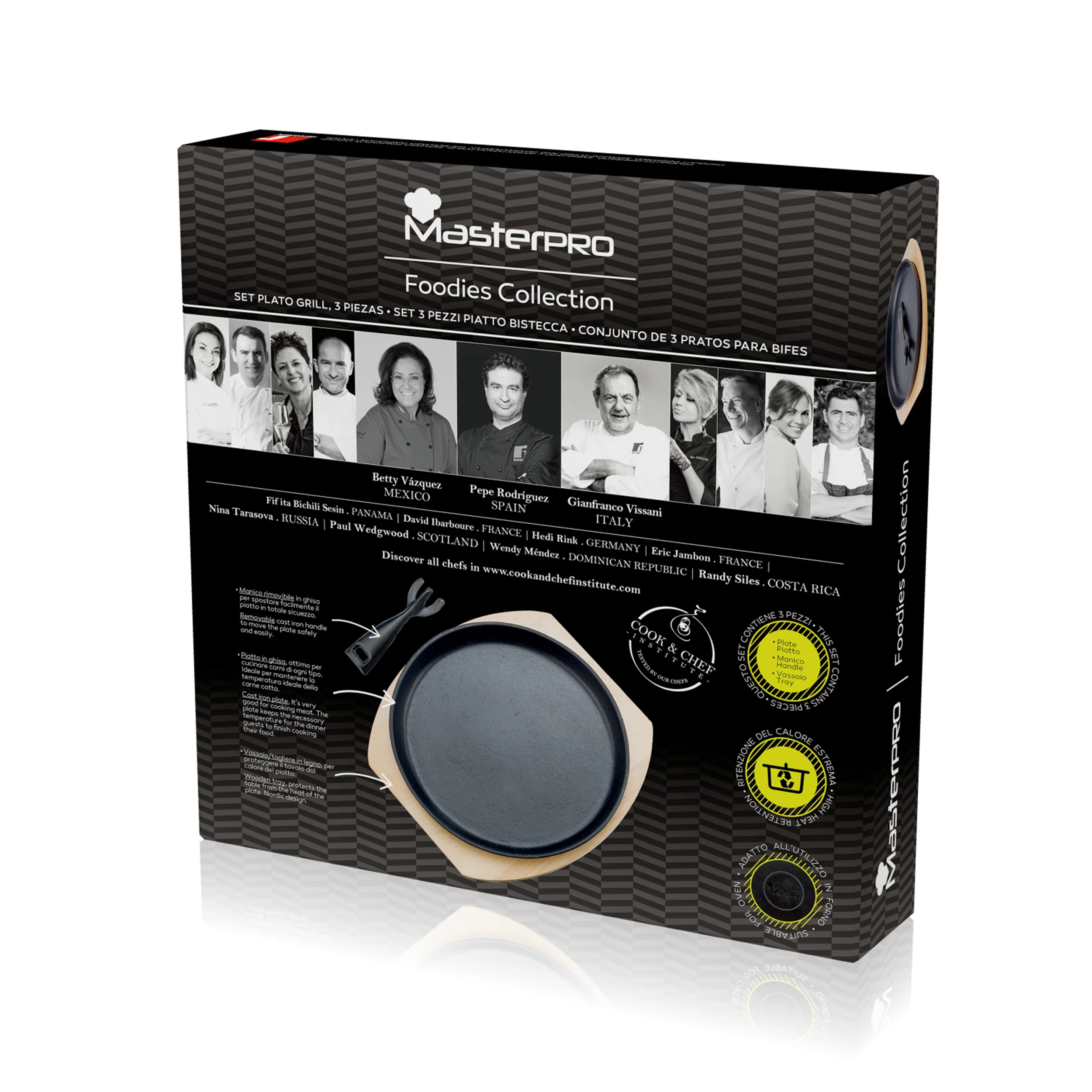 PLANCHA HIERRO FUNDIDO FOODIES COLLECTION