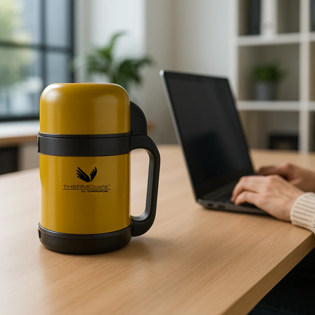 TERMO MULTIPROPÓSITO COMIDA / LÍQUIDOS 750ML MOSTAZA